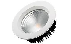 Светодиодный светильник LTD-145WH-FROST-16W White 110deg